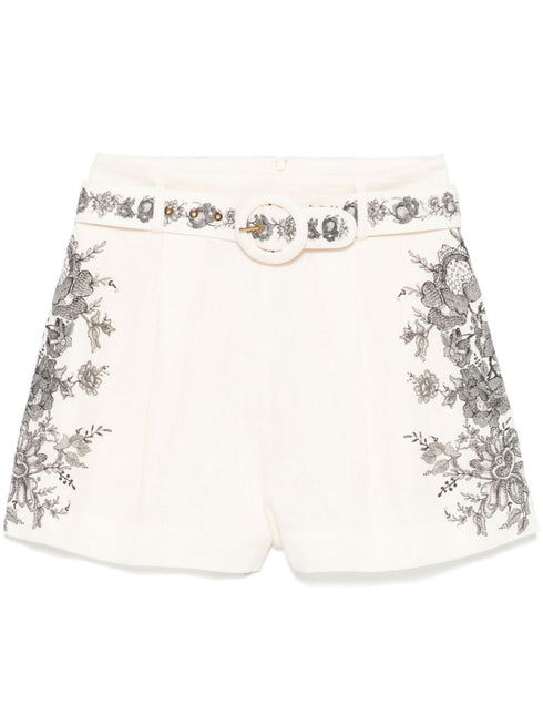 belted shorts